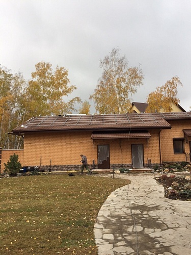 Солнечная электростанция UST-PS-PV13750-A800-INV-3x5000&150003ф. 15 кВт, Номинальная мощность 15кВА/13,5кВт, Пиковая мощность 30 кВт, Транзит мощности 66 кВт. г.Омск